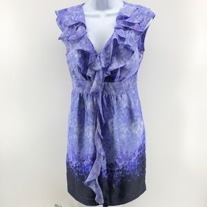 Michael Kors Sz 6 Purple Dress W/ Pockets C181